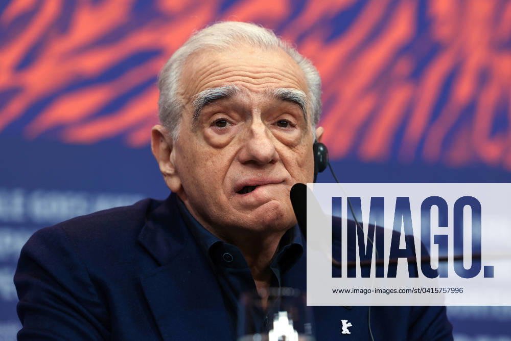 From 15 to 25 February 2024 the Berlinale 74 film festival takes place in Berlin, Germany. Martin Scorsese at the press conference on the occasion of his being awarded with the Honorary Golden Bear for his life s work. Berlin Germany - ZUMAt227 20240220_zip_t227_001