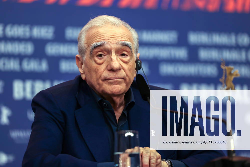 From 15 to 25 February 2024 the Berlinale 74 film festival takes place in Berlin, Germany. Martin Scorsese at the press conference on the occasion of his being awarded with the Honorary Golden Bear for his life s work. Berlin Germany - ZUMAt227 20240220_zip_t227_005