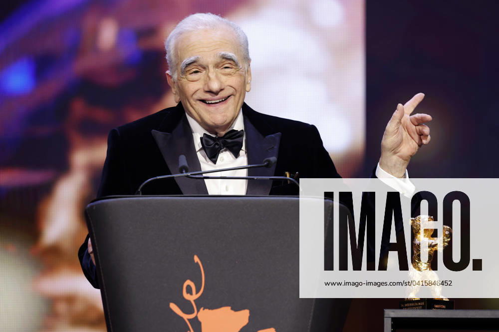 Martin Scorsese at the presentation of the Honorary Golden Bear to Martin Scorsese at the Berlinale 2024 74 Berlin International Film Festival at the Berlinale Palast Berlin, 20 02 2024 Foto:xD.xBedrosianx xFuturexImagex ehrenbaer_4564