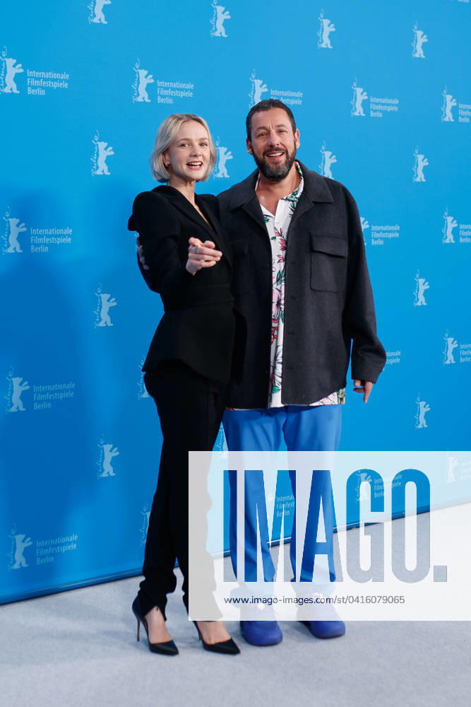 Berlinale Spaceman Photocall Carey Mulligan and Adam Sandler at the Spaceman Photocall at the Hyatt Hotel on the occasion of the 74th Berlin International Film Festival on 21 02 2024