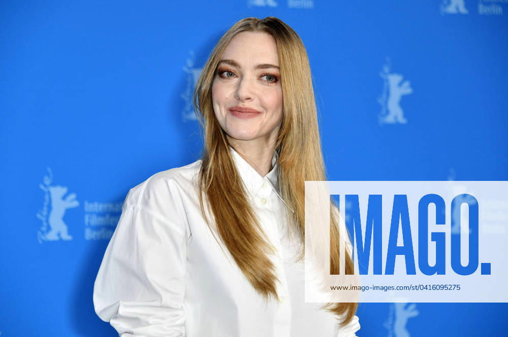 Amanda Seyfried at the photocall for the feature film Seven Veils at the Berlinale 2024 74 Berlin International Film Festival at the Hotel Grand Hyatt Berlin, 22 02 2024 Foto:xN.xKubelkax xFuturexImagex veils_4277
