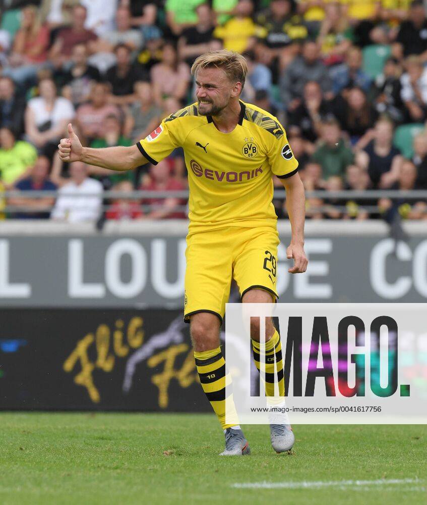 Football GER, Season 2019 2020, 1 Bundesliga, Test match, SC Prussia Muenster Borussia Dortmund 0 4, Marcel Schmelzer Borussia Dortmund Team2