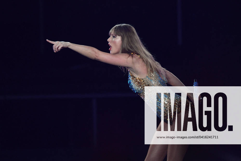 Taylor Swift performs at Sydney Accor Stadium in Sydney. Sydney Australia - ZUMAr188 20240223_zip_r188_005