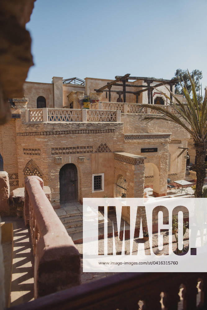 Overlooking an ancient African city on a rooftop. Agadir, Souss-Massa, Morocco R_TYRI240220-1354149-01
