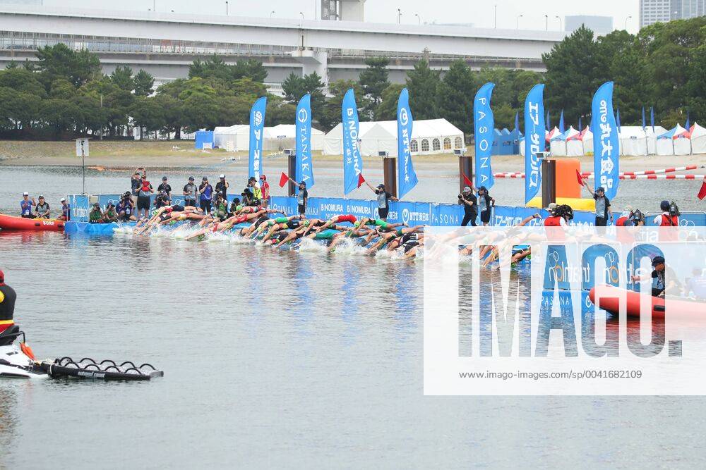 General view, AUGUST 15, 2019 - Triathlon : 2019 ITU World Olympic Qualification Event in Odaiba, Tokyo, Japan. Noxthirdxpartyxsales (109819402)