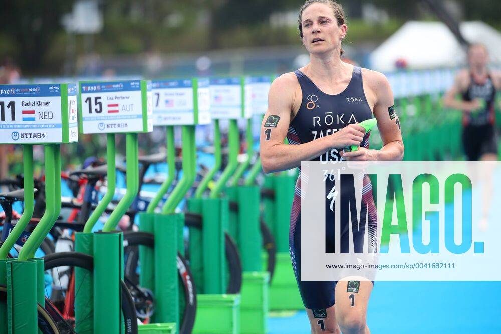 Katie Zaferes (USA), AUGUST 15, 2019 - Triathlon : 2019 ITU World Olympic Qualification Event in Odaiba, Tokyo, Japan. Noxthirdxpartyxsales (109819404)