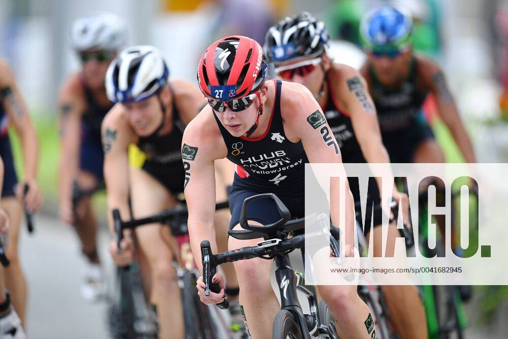 Sophie Coldwell (GBR), AUGUST 15, 2019 - Triathlon : 2019 ITU World Olympic Qualification Event in Odaiba, Tokyo, Japan. Noxthirdxpartyxsales (109827589)
