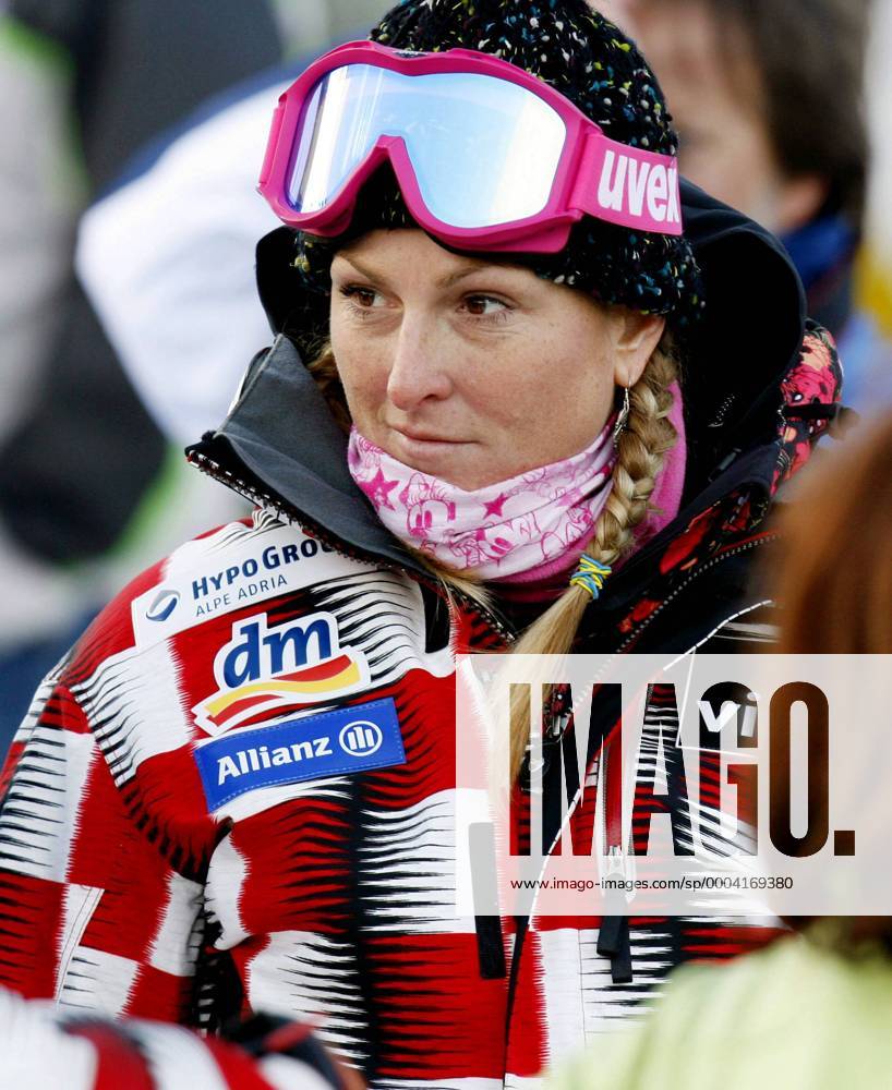 Janica Kostelic (Kroatien) - Alpiner Skilauf Damen Weltcup 2008 2009, Welt Cup, Worldcup, World, WC, Alpiner Skisport, Ski Alpin, Super G, SuperG Einzelbild Gröden Val Gardena