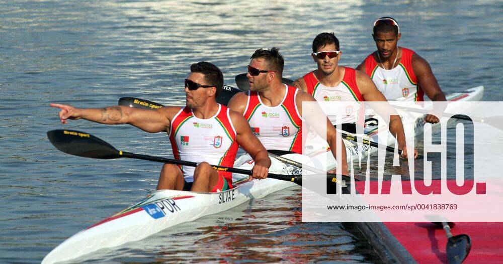 Szeged(Hungary) ICF Canoe Sprint & Paracanoe World Championships K4 men s 500m semi final Emanuel Silva,Joao Ribeiro ,Messias Baptista,David Varela Portugal :