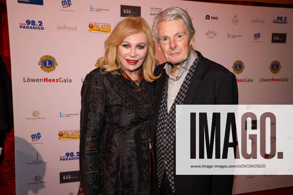Evelyn and Klaus Bresser at the LöwenHerzGala 2024 charity event in the Palazzo Zelt Berlin