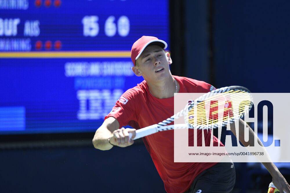 Tennis - US Open 2019 - Alex de Minaur - Australie TENNIS : US Open 2019 - USA - 26 08 2019 ChrysleneCaillaud Panoramic