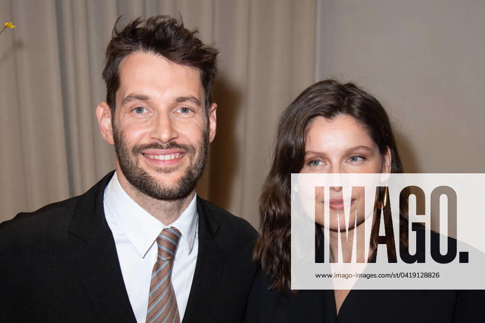 PFW Simon Jacquemus Medal Ceremony Simon Jacquemus and Laetitia Casta attending the Simon Jacquemus Chevalier de l ordre des Arts et des Lettres Medal Ceremony as part of Paris Fashion Week in Paris, France on March 02, 2024. Photo by Aurore Marechal ABACAPRESS.COM Paris France