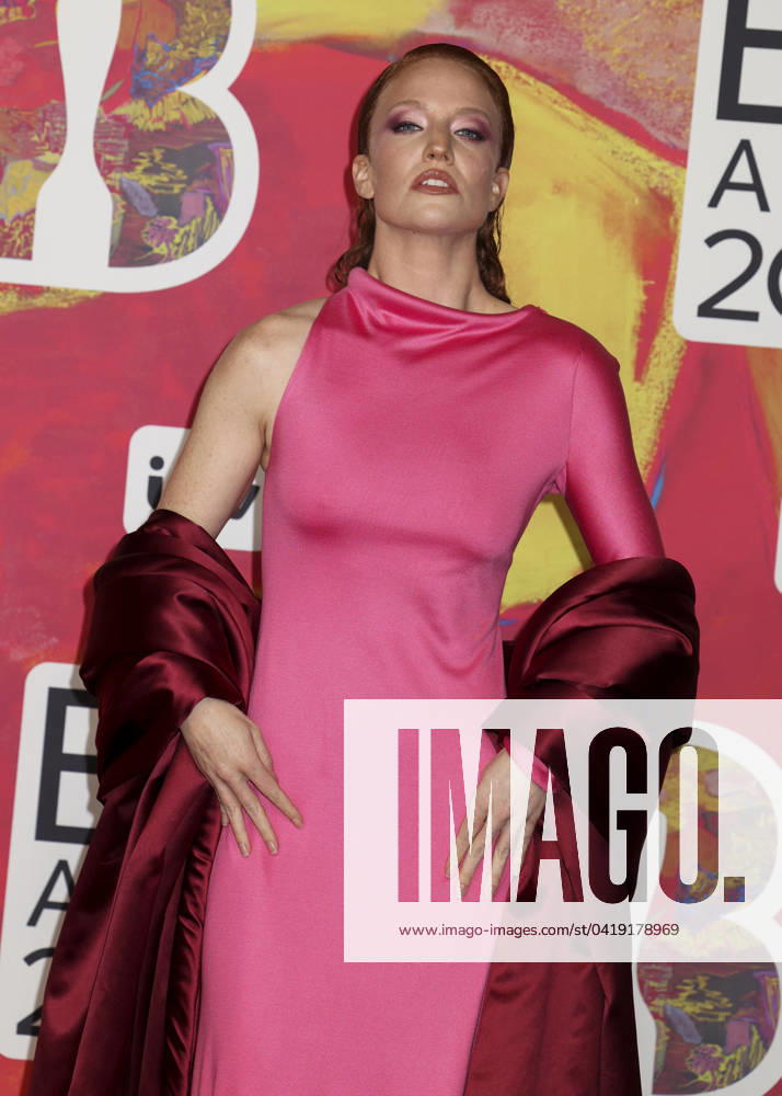 Jess Glynne attends the BRIT Awards 2024 at the O2 London in Greenwich. London United Kingdom - ZUMAs197 20240302_aaa_s197_476
