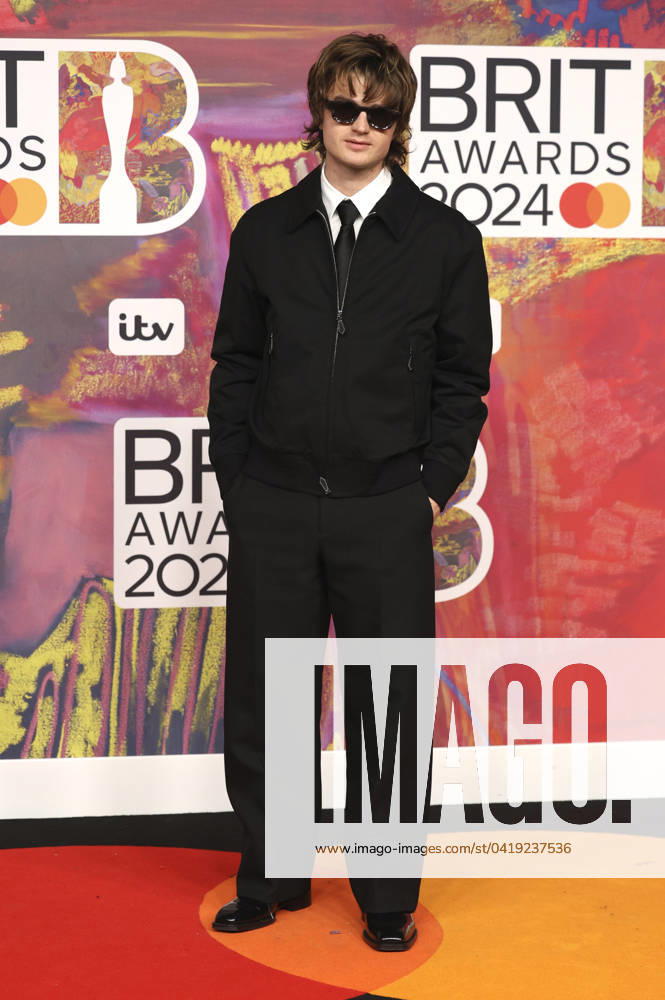 Joe Keery at the presentation of the 44 BRIT Awards 2023 at the O2 Arena London, 02 03 2024 Foto:xD.xFuturexImagex brit_awards_4112