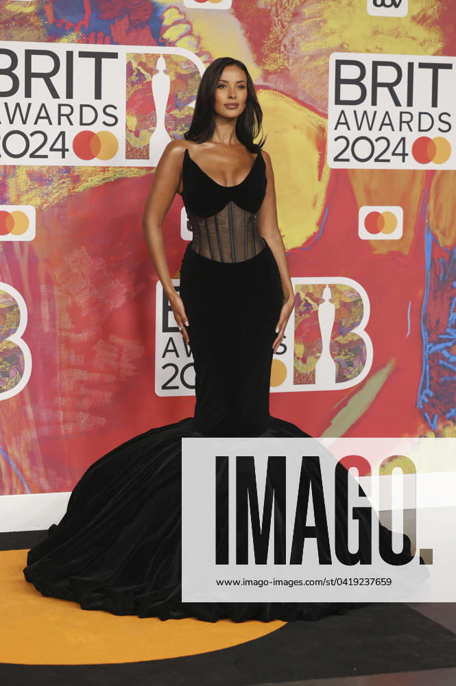 Maya Jama at the presentation of the 44 BRIT Awards 2023 at the O2 Arena London, 02 03 2024 Foto:xD.xFuturexImagex brit_awards_4134