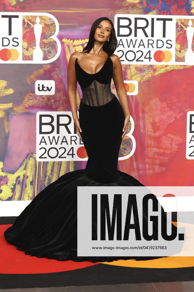 Maya Jama at the presentation of the 44 BRIT Awards 2023 at the O2 Arena London, 02 03 2024 Foto:xD.xFuturexImagex brit_awards_4135