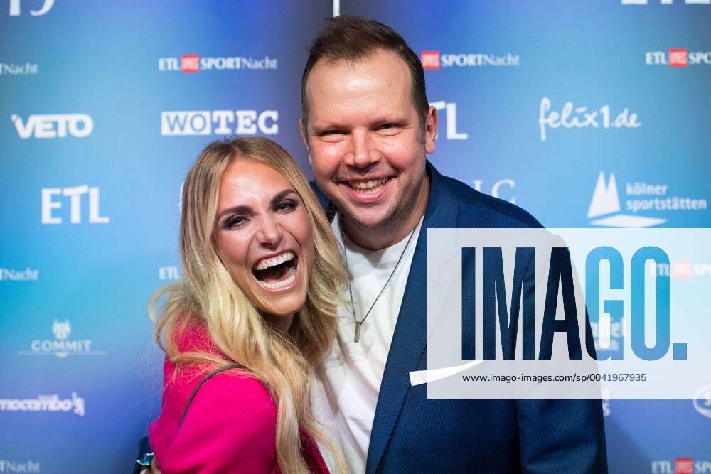 Wolff Christoph FUSS, right, sports commentator and Anna KRAFT, ETL EXPRESS SPORTNight 2019 on 28 08 2019 in Cologne Germany, Â