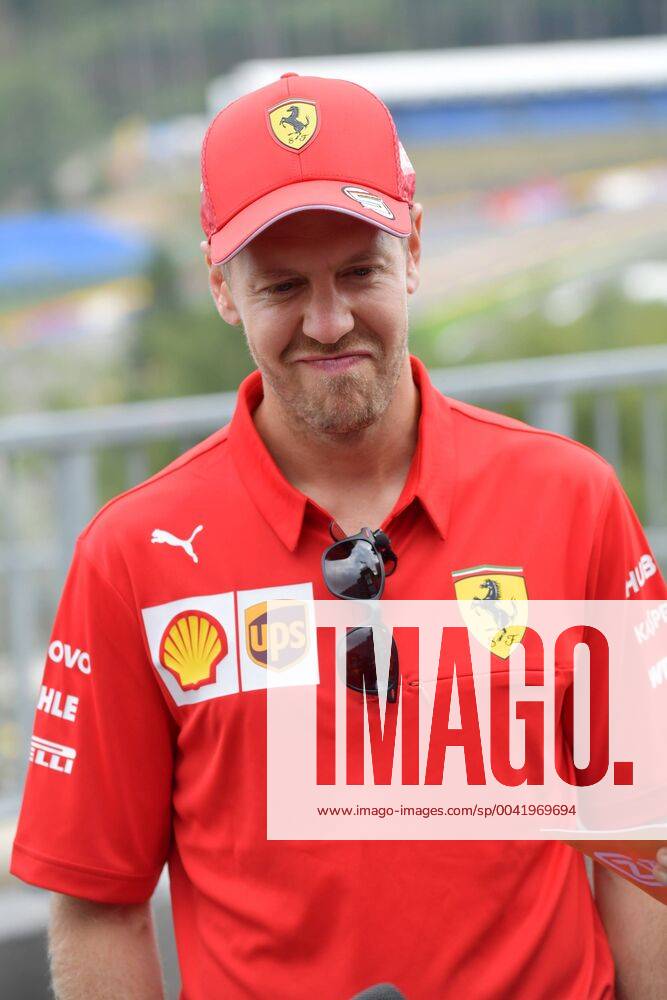 Sebastian Vettel Scuderia Ferrari Mission Winnow , Belgian Grand Prix 2019, Motorsport, Formula 1, 29 08 2019, Belgian Grand Prix 2019, Motorsport, Formula 1, 29 08 2019 Spa Francorchamps