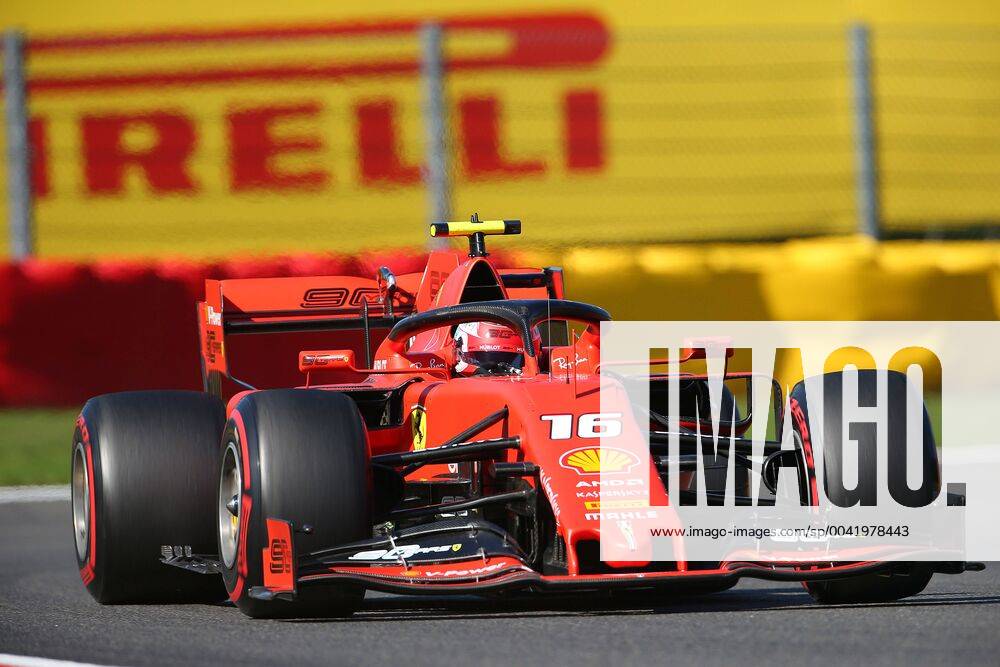 Photo4 LaPresse 30 08 2019 Spa Francorchamps, Belgio Grand Prix Formula One Belgio 2019 In the pic: Charles Leclerc (MON) Scuderia Ferrari SF90