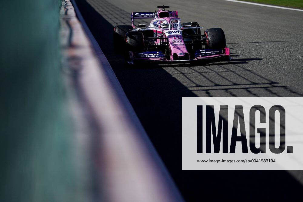 SERGIO PEREZ of SportPesa Racing Point F1 Team during practice of the Formula 1 Belgian Grand Prix at Circuit de Spa-Francorchamps in Francorchamps, Belgium. 2019 Formula 1 Belgian Grand Prix - Practice - ZUMAg147 20190830_zap_g147_010