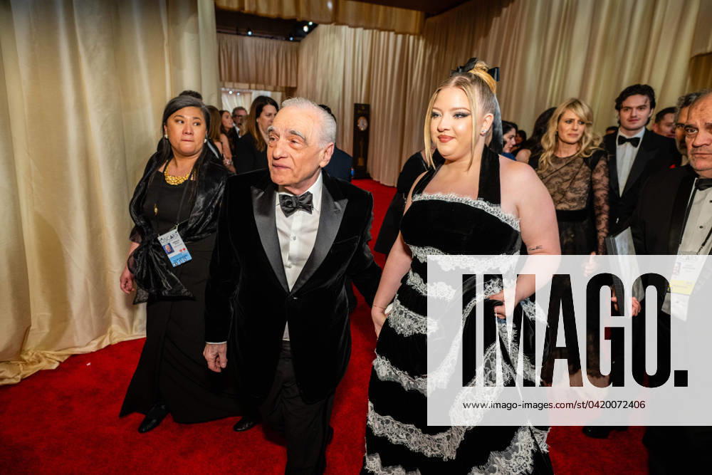 Oscar® nominee Martin Scorcese and Francesca Scorcese at the 96th Oscars® at the Dolby® Theatre at Ovation Hollywood on Sunday