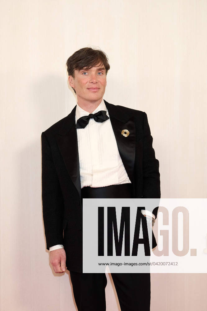 OscarÂ® nominee Cillian Murphy arrives on the red carpet of the 96th OscarsÂ® at the DolbyÂ® Theatre at Ovation Hollywood on Sunday