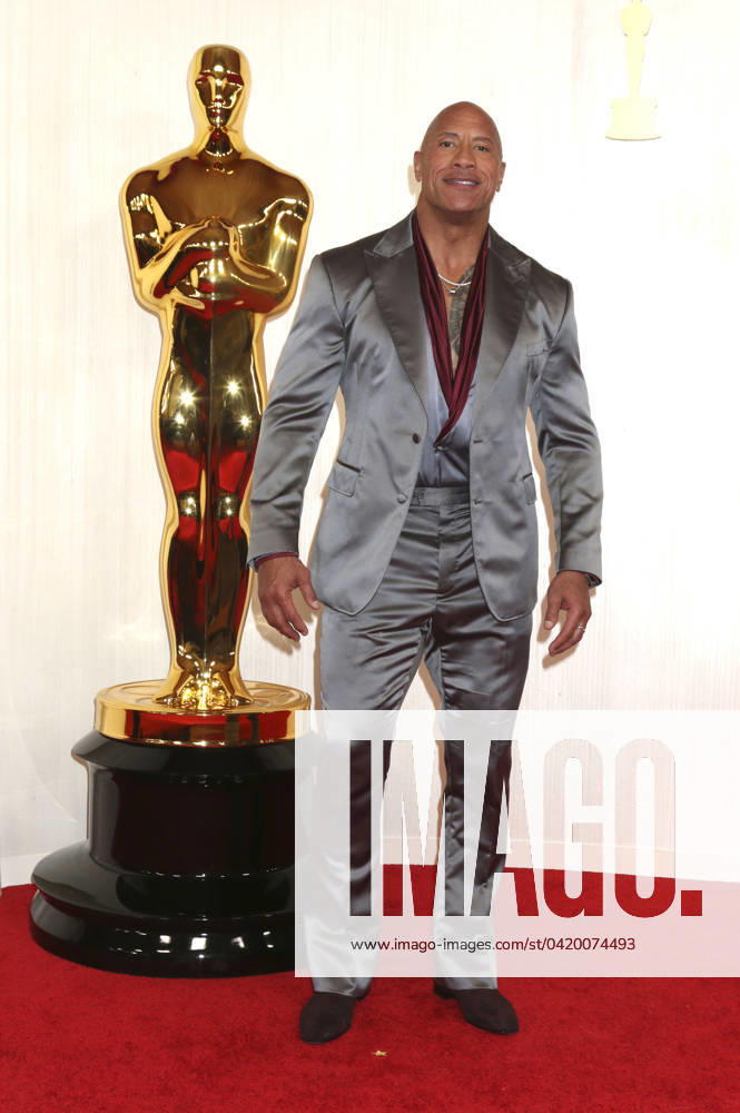 Dwayne Johnson at the 2024 96th Annual Academy Awards at the Dolby Theatre Los Angeles, 10 03 2024 Foto:xJ.xFuturexImagex oscars_0605