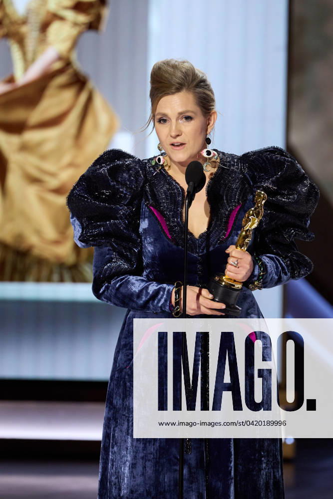 96th Oscars, Academy Awards Holly Waddington accepts the Oscar® for Costume Design during the live ABC telecast of the 96th Oscars® at the Dolby® Theatre at Ovation Hollywood on Sunday, March 10, 2024., Credit:Avalon.red Avalon United States of America, CA, Hollywood