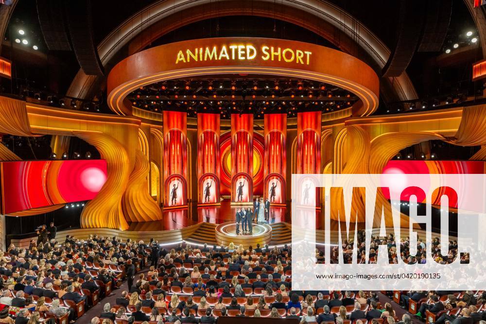 96th Oscars, Academy Awards Brad Booker, Dave Mullins and Sean Lennon accept the Oscar® for Animated Short Film during the live ABC telecast of the 96th Oscars® at the Dolby® Theatre at Ovation Hollywood on Sunday, March 10, 2024., Credit:Avalon.red Avalon United States of America, CA, Hollywood