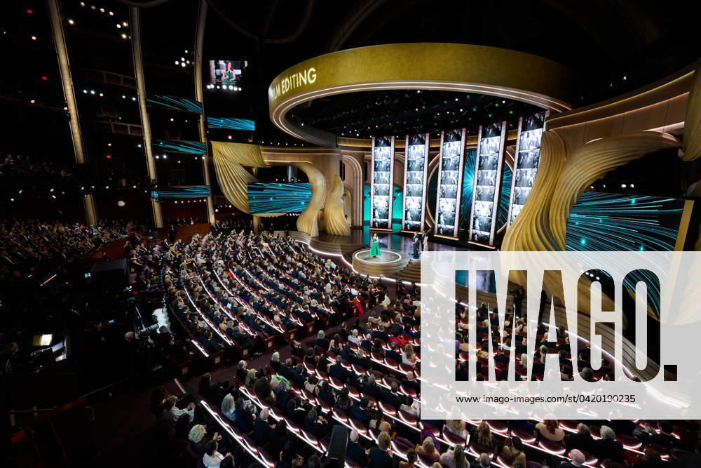 96th Oscars, Academy Awards Jennifer Lame accepts the Oscar® for Film Editing during the live ABC telecast of the 96th Oscars® at the Dolby® Theatre at Ovation Hollywood on Sunday, March 10, 2024., Credit:Avalon.red Avalon United States of America, CA, Hollywood