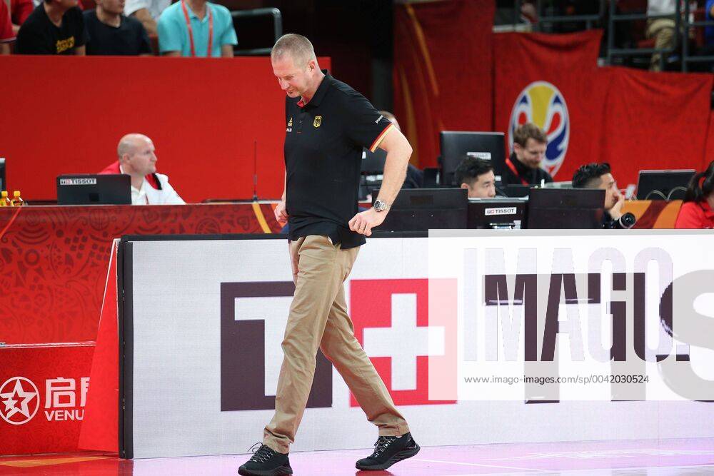 National coach Henrik Roedl Germany , France vs Germany, Basketball, preliminary round, FIBA World Cup 2019, 01 09 2019 Shenzhen China China