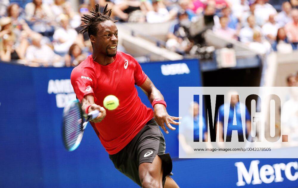 TENNIS - ATP, Tennis Herren US Open 2019 NEW YORK CITY,NEW YORK,USA,04.SEP.19 - TENNIS - ATP World Tour, US Open, Grand Slam, Flushing Meadows. Image shows Gael Monfils (FRA). GEPAxpictures xMatthiasxHauer