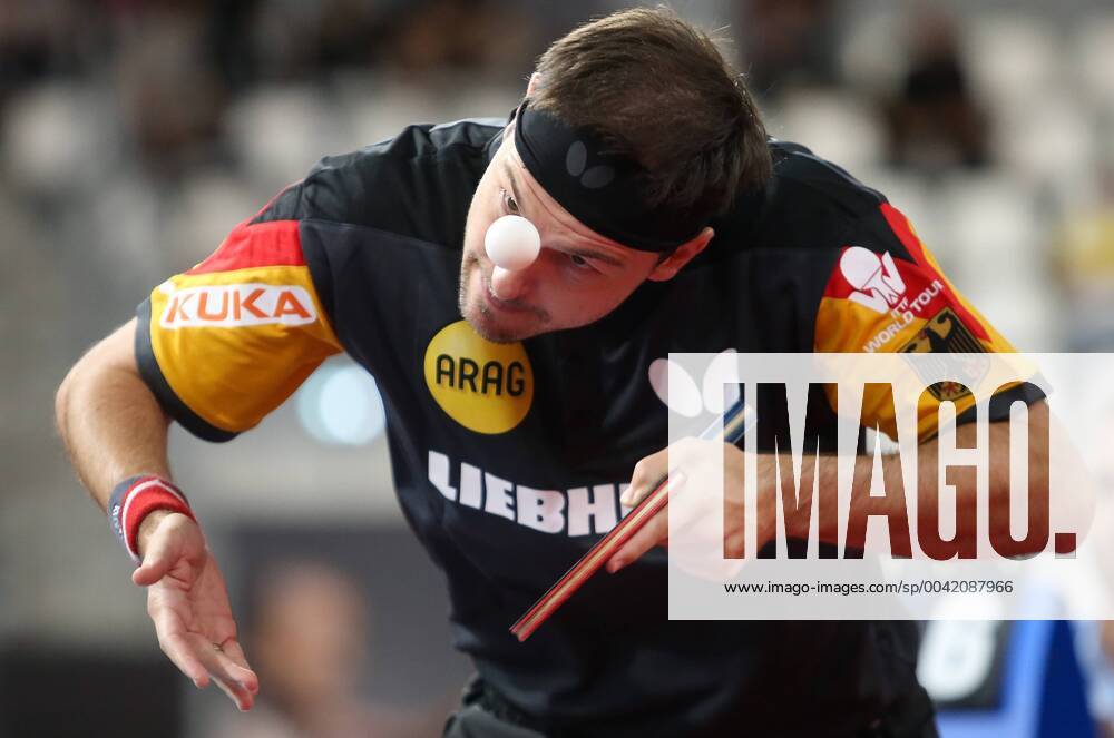 KW36 Table tennis, Tischtennis - ITTF Team EC 20219 NANTES,FRANCE,05.SEP.19 - TABLE TENNIS - ITTF European Team Championships. Image shows Timo Boll (GER). GEPAxpictures Kneisl