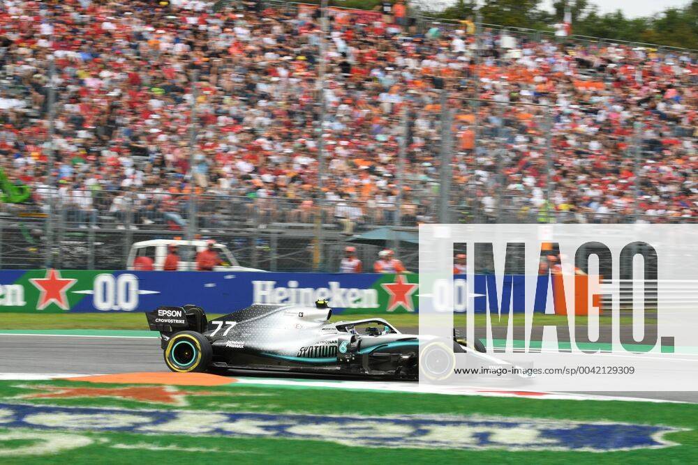 Valtteri Bottas 77, Mercedes AMG Petronas Motorsport , Formula 1, Italian Grand Prix, 3 Free Practice, 07 09 2019 Formula 1, Italian Grand Prix, 7 Free Practice, 07 09 2019 Monza