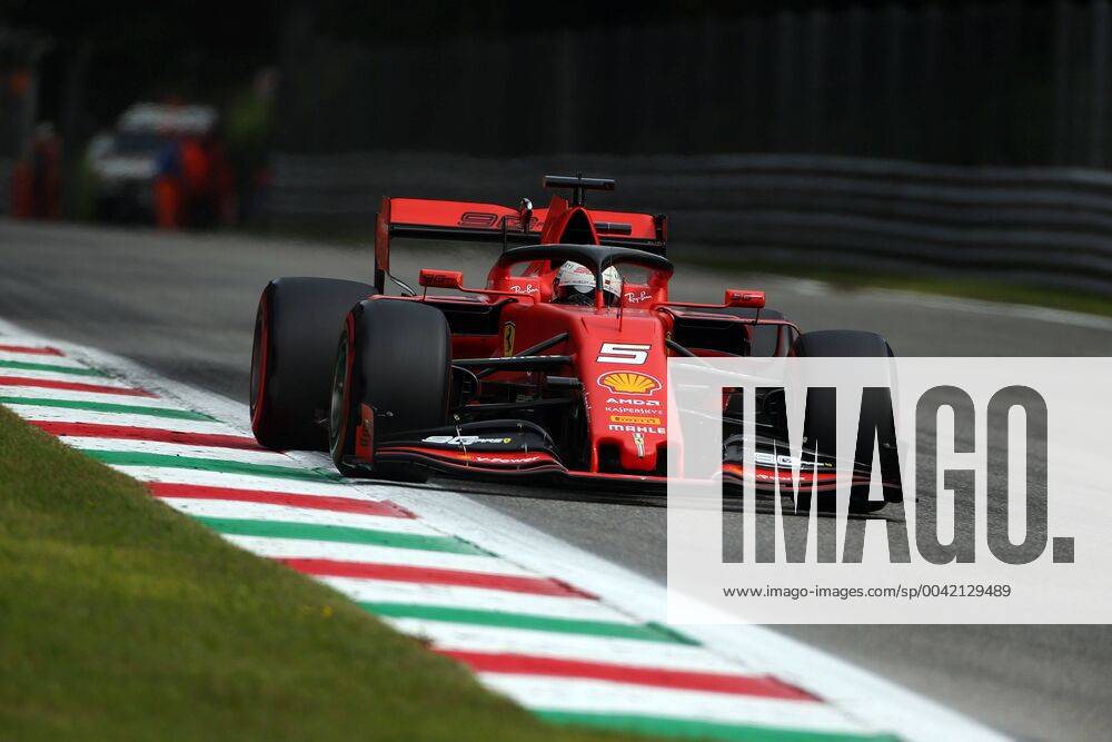 Photo4 LaPresse 07 09 2019 Monza, Italy Grand Prix Formula One Italia 2019 In the pic: Sebastian Vettel (GER) Scuderia Ferrari SF90