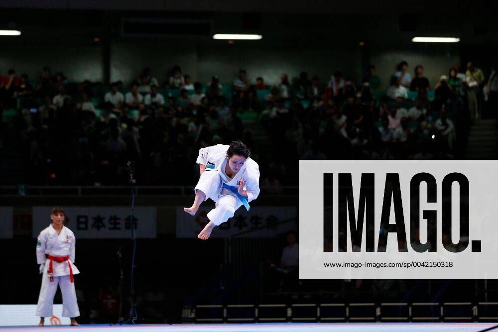 KW36 Kiyou Shimizu (JPN), SEPTEMBER 8, 2019 - Karate : Karate 1 Premier League Tokyo Women s Individual Kata final at Nippon Budokan in Tokyo Japan. NOxTHIRDxPARTYxSALES. (111622217)