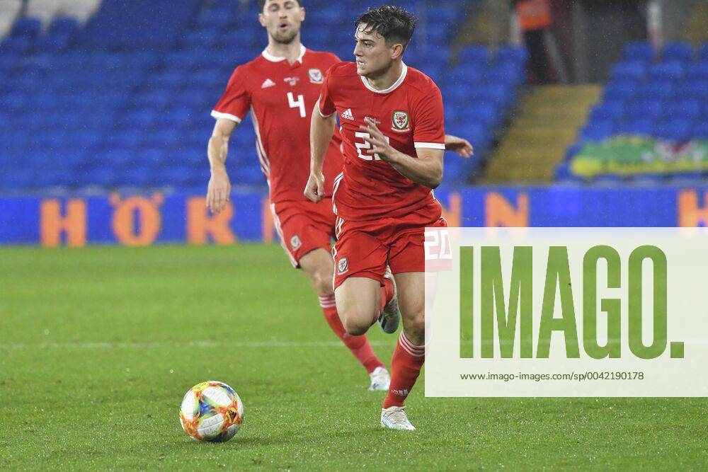 Football - 2019 2020 International Friendly, Länderspiel, Nationalmannschaft - Wales vs. Belarus Daniel James of Wales on the attack, at Cardiff City Stadium. COLORSPORT WINSTON BYNORTH