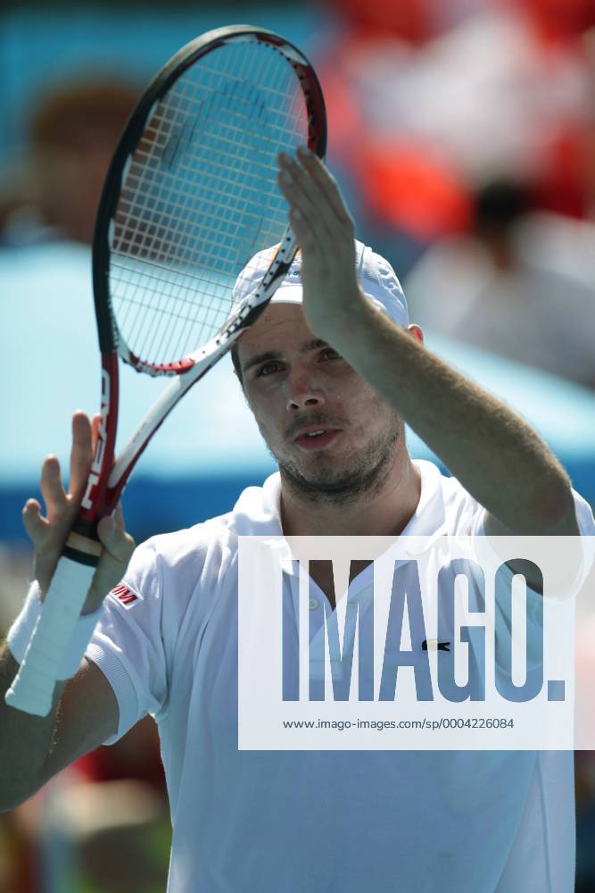 Stanislas Wawrinka (Schweiz) Tennis Herren Australian Open 2009, Grand Slam, ATP Tour, Vdig Einzelbild Melbourne