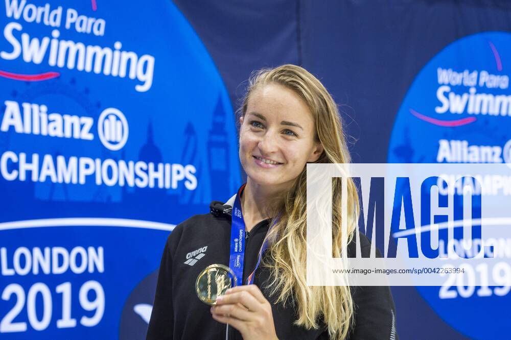 Impressions of World Para Swimming Allianz Championships London 2019 Thursday, 12 09 19 Day 4 at the London Aquatics Centre Final Elena Krawzow PSC Berlin Berlin Swimming Team wins Gold over 100m Breast