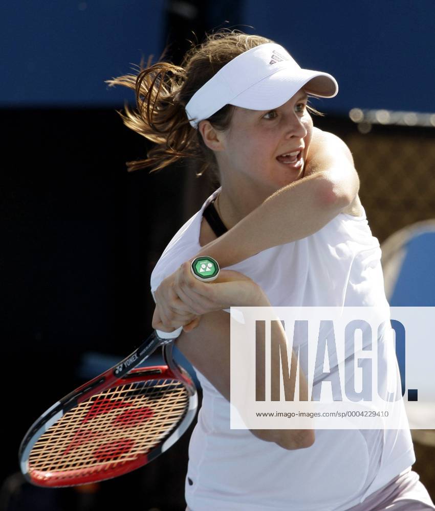 Tatjana Malek (Deutschland) Tennis Damen Australian Open 2009, Grand Slam, WTA Tour Einzelbild Melbourne Dynamik,
