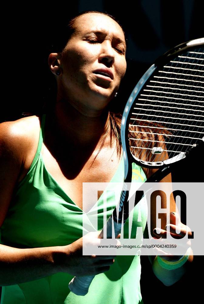 Jelena Jankovic (Serbien) enttäuscht - Tennis Damen Australian Open 2009, Grand Slam, WTA Tour Einzelbild Melbourne