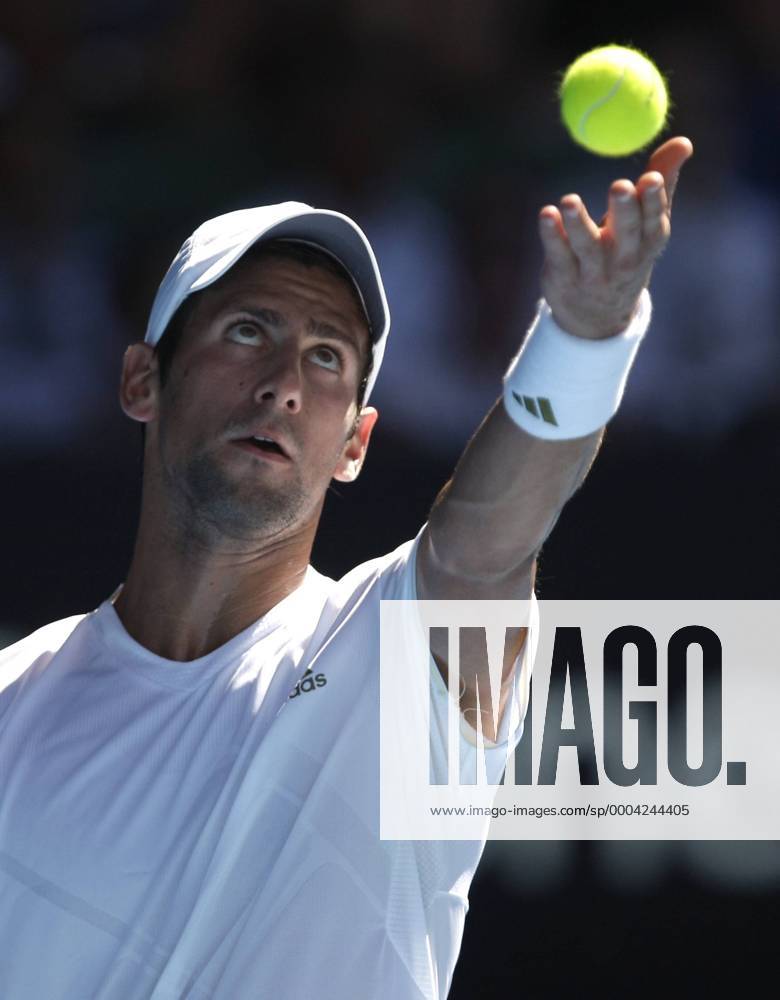 Novak Djokovic (Serbien) Tennis Herren Australian Open 2009, Grand Slam, ATP Tour Einzelbild Melbourne