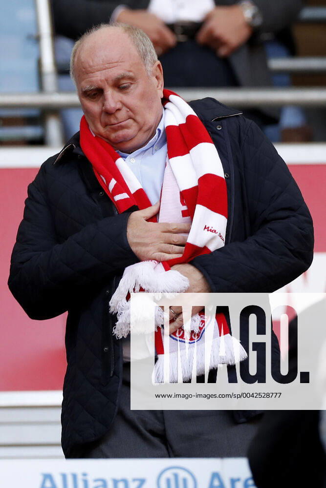 HOENESS Uli President Team FC Bayern Muenchen DFL Football Bundesliga Season 2019 2020 Match FC Bayern Muenchen 1 FC Cologne on 21 09 2019 in the Allianzarena DFL REGULATIONS PROHIBIT ANY USE OF PHOTOGRAPHS as IMAGE SEQUENCES and or QUASI VIDEO