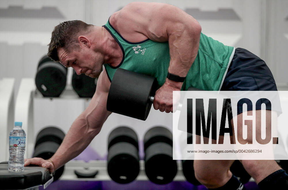KW39 Ireland Rugby Gym Session, Yumeria Sports Grounds, Iwata, Shizuoka, Japan 24 9 2019 Cian Healy Cian Healy 24 9 2019