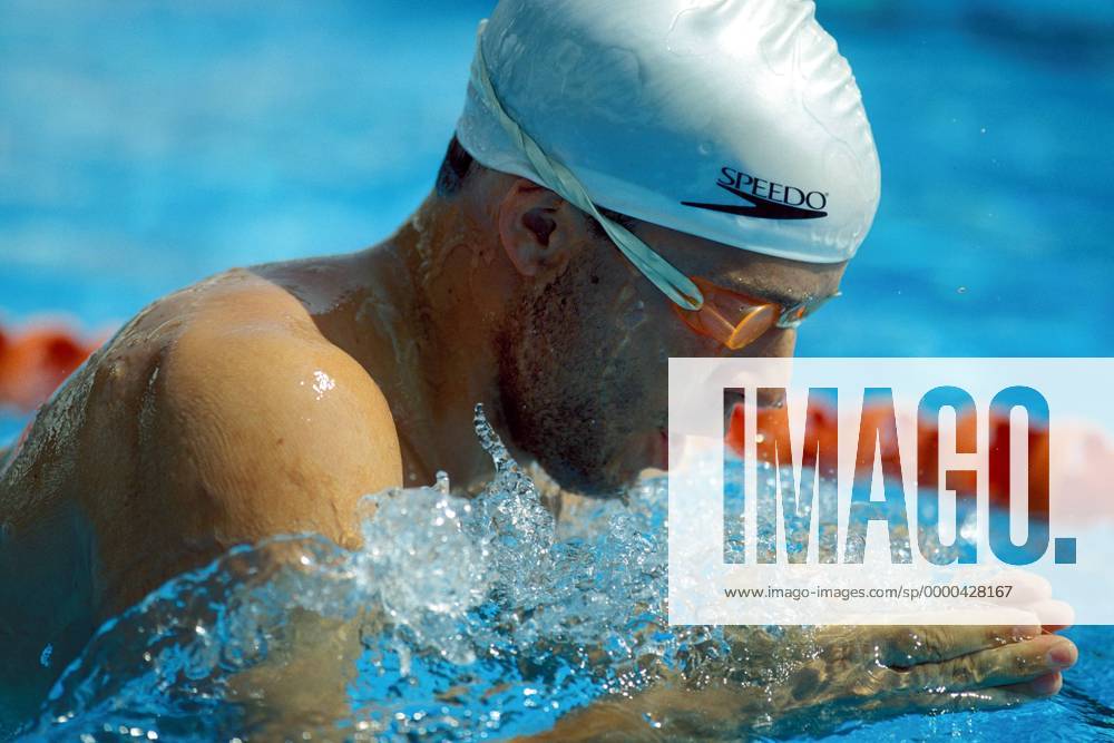 Hartwig Thöne (Deutschland) Schwimmen Herren Schwimmsport 1997, Brust, Brustschwimmen Einzelbild Hamburg Dynamik,