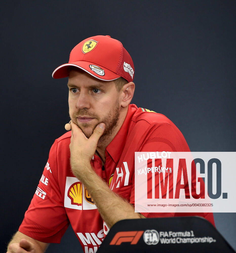 Suzuka, Japan, 13 09 2019, Formula 1, Formula 1, Japanese Grand Prix, press conference, 2 place for Sebastian Vettel GER 5 , Scuderia Ferrari Mission Winnow Suzuka Suzuka International Racing Course Japan eu images 09 506 041953 eu-images-506