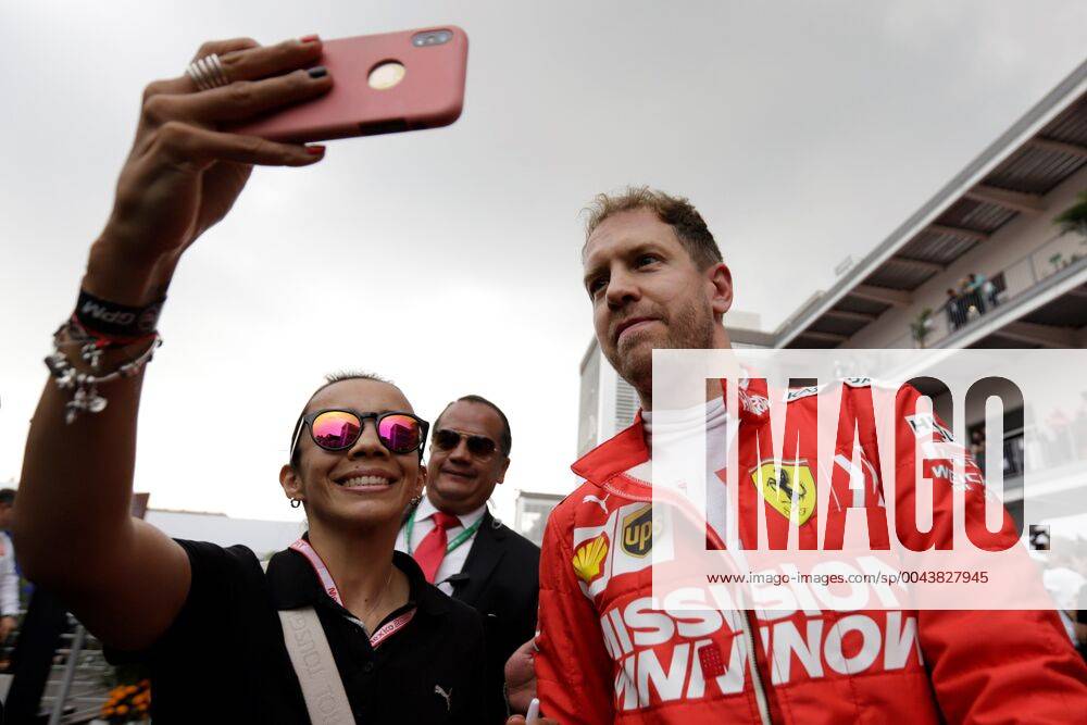 German Sebastian Vettel of Ferrari team participates in the second free practice of the Mexico s Formula One Grand Prix, in Mexico City, Mexico, 25 October 2019. The Grand Prix of Mexico will take place on 27 October. Mexican Formula One Grand Prix !ACHTUNG: NUR REDAKTIONELLE NUTZUNG!