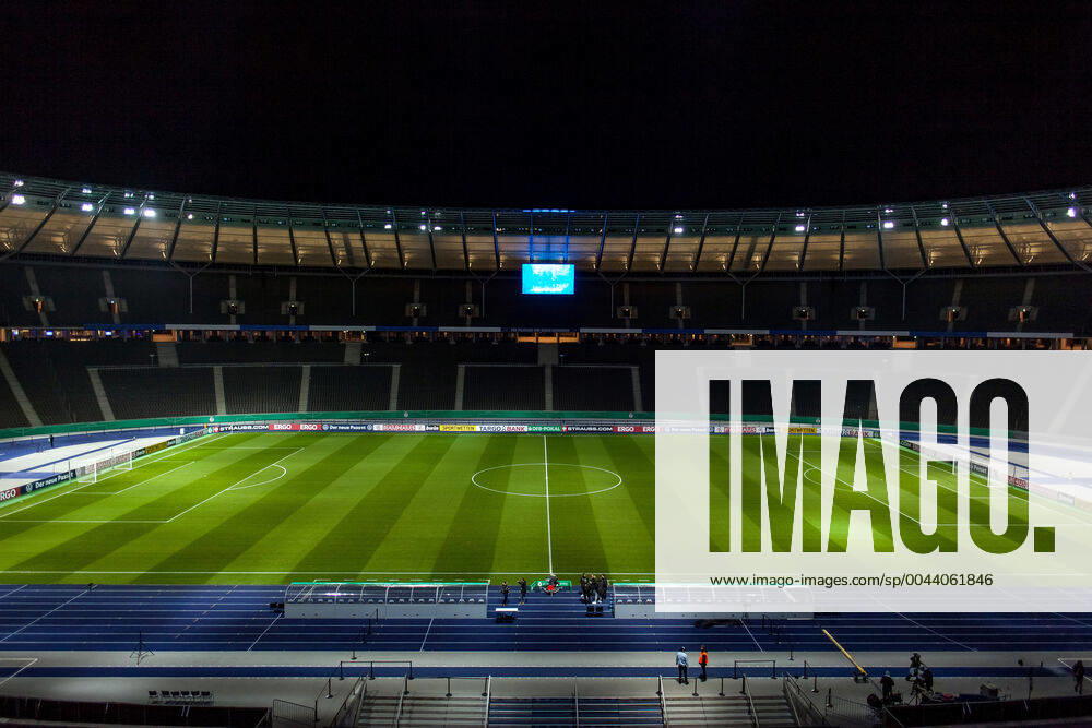 Stadium view before opening of the stadium gates 30 10 2019, football, GER, DFB Poikal, 2 round, season 2019 20, Hertha BSC SG Dynamo Dresden, Olympiastadion Berlin, Hertha BSC vs SG Dynamo Dresden