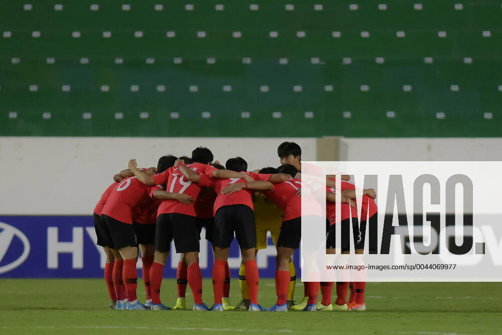 Sub 17 República da Korea e França GOIÂNIA, GO - 30.10.2019: SUB 17 REPÚBLICA DA KOREA E FRANÇA - Republic of Korea team during Under 17 Republic of Korea and France. Match valid for the FIFA U17, U 17 World Cup group stage. Serrinha Stadium in Goiânia, GO. (Photo: Reinaldo Reginato Fotoarena) x1822645x ReinaldoxReginato