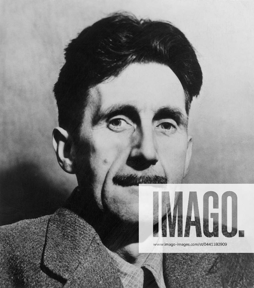 GEORGE ORWELL (1903-1950). Pseudonym of Eric Blair, English novelist and essayist. Photographed in 1946.